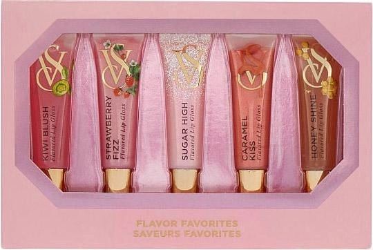 Набір блисків для губ Victoria's Secret Flavor Favorites 13 г 5 шт