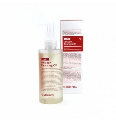 Гідрофільна олія з пробіотиками та колагеном Medi Peel Red Lacto Collagen Cleansing Oil 200 ml