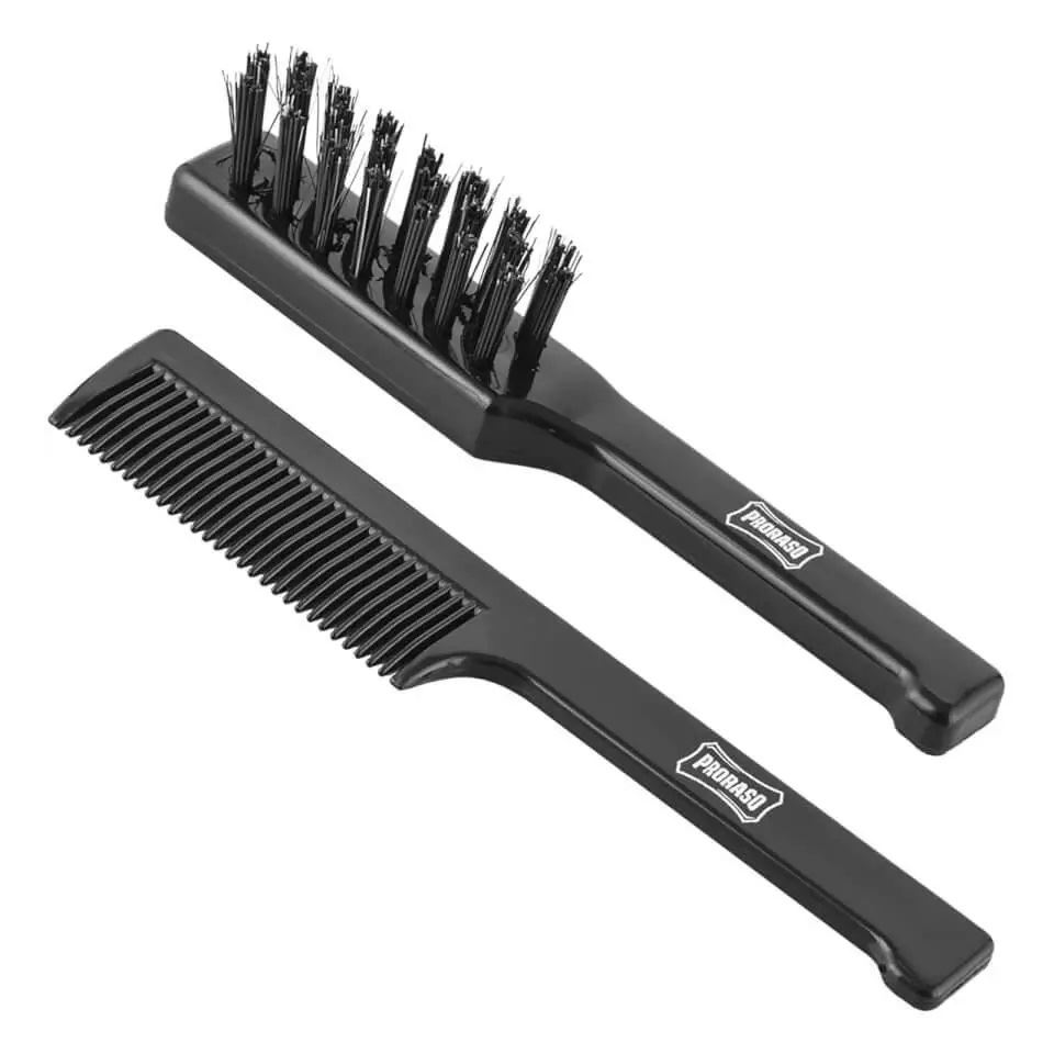 Набір Proraso по догляду за бородою Moustache Comb and Brush