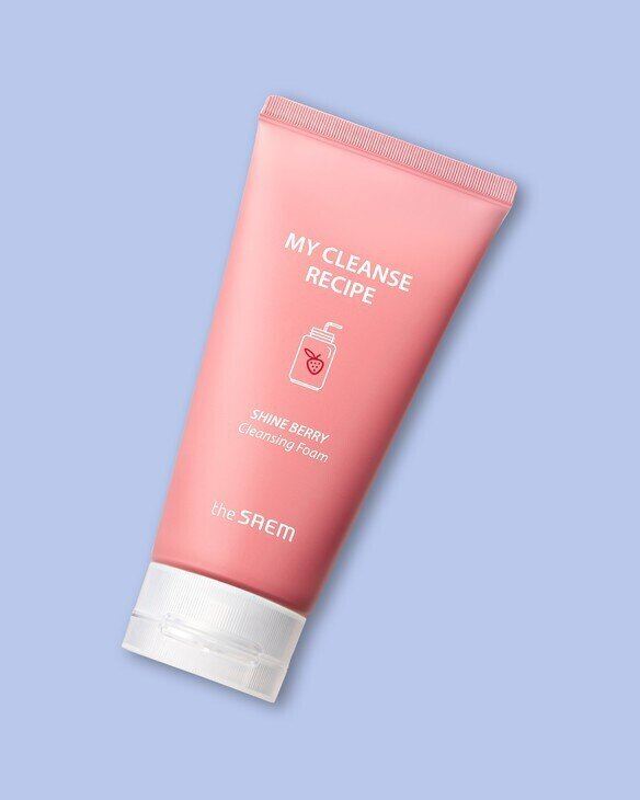 Пінка для вмивання The Saem My Cleanse Recipe Shine Berry Cleansing Foam