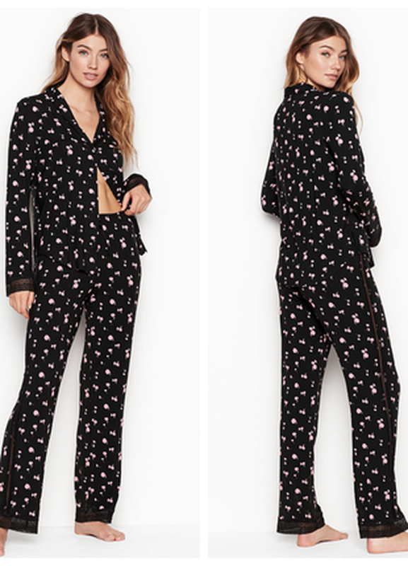 Фланелева Піжама VICTORIA'S SECRET FLANNEL LONG PJ SET