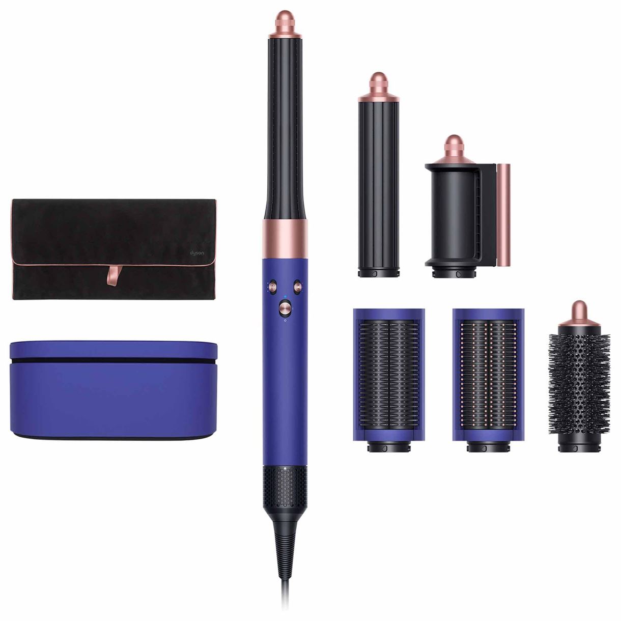 Стайлер Dyson Airwrap Complete Long Limited Edition Vinca Blue/Rose (426132-01) з дорожнім чохлом