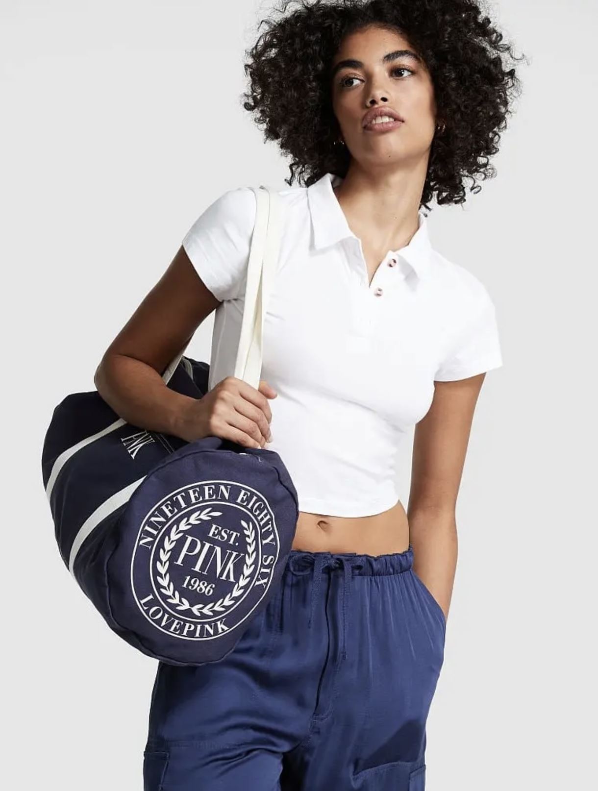 Спортивна сумка Victoria's Secret CANVAS DUFFLE BAG