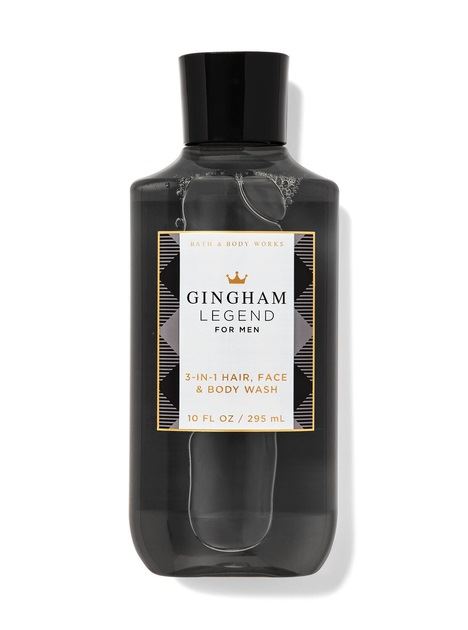 Чоловічий 3в1-гель для душу, шампунь Bath and body works - GINGHAM LEGEND