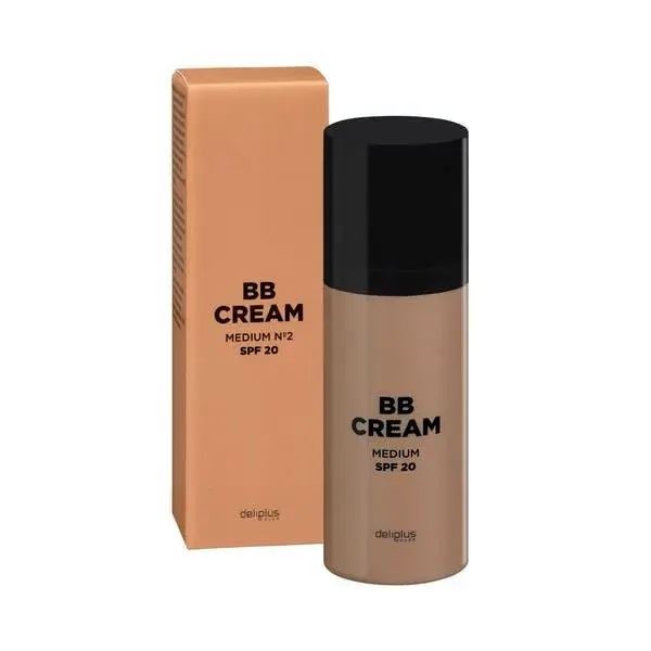 Зволожувальний BB крем для обличчя Deliplus BB Cream №2 Medium