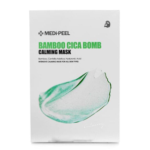 Заспокійлива тканинна маска Medi-Peel Bamboo Cica Bomb Calming Mask