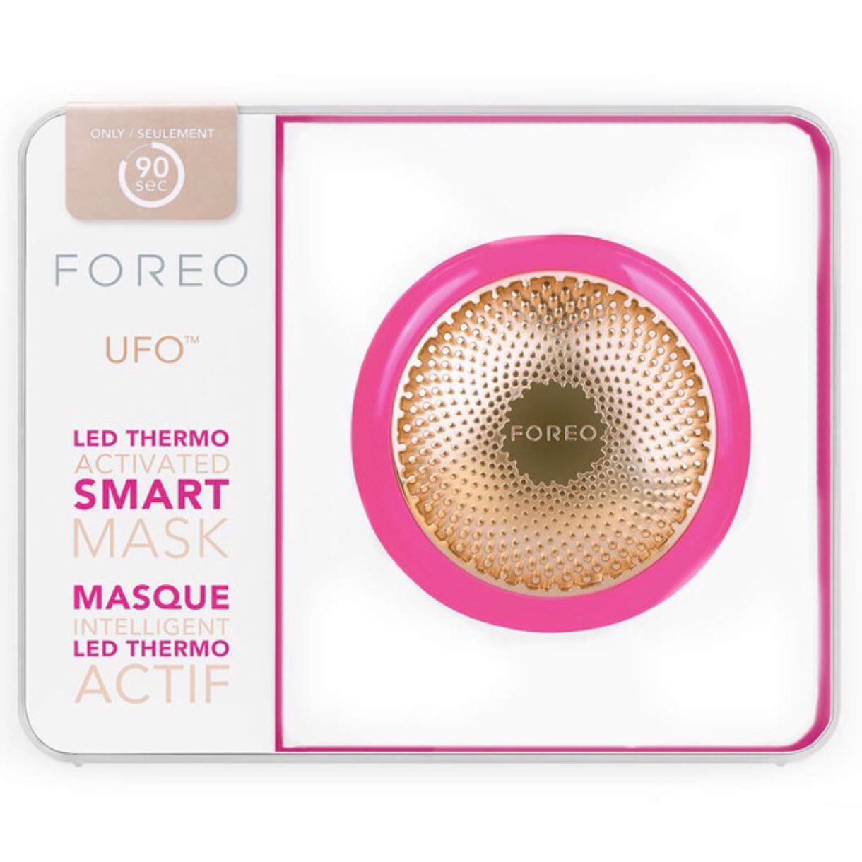 Смарт-маска для обличчя UFO Foreo - UFO Mask Treatment Device (Fuchsia)