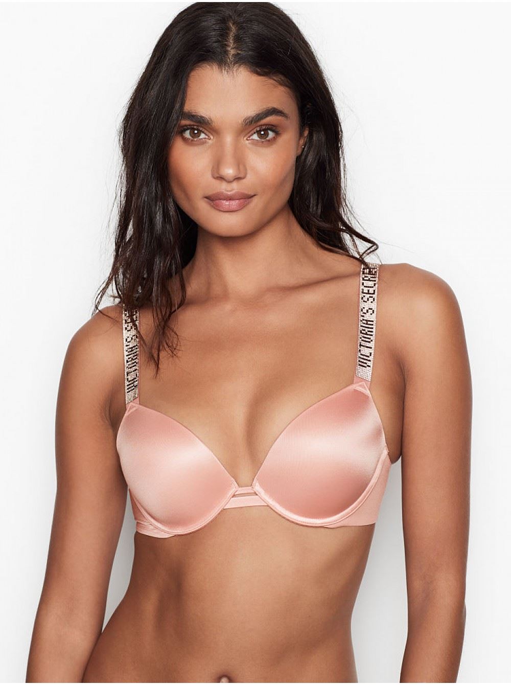 Бюст зі стразами Victoria’s Secret Push up rose tan