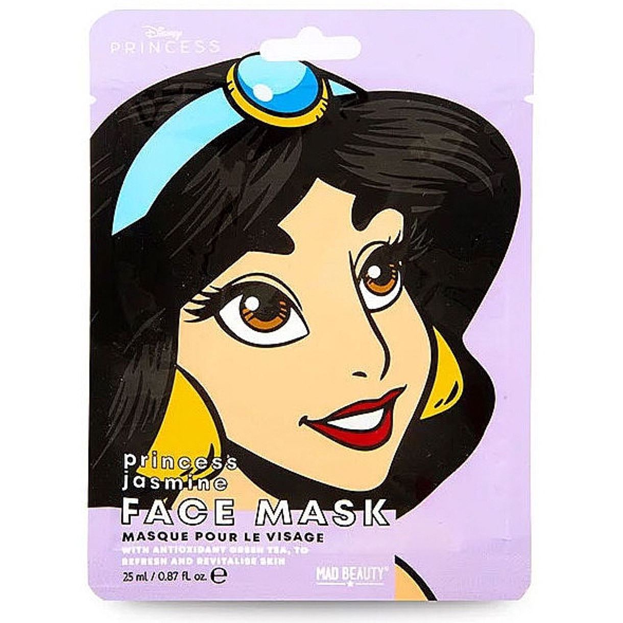 Тканинна маска для обличчя "Жасмин" Mad Beauty Disney POP Princess Jasmine Face Mask