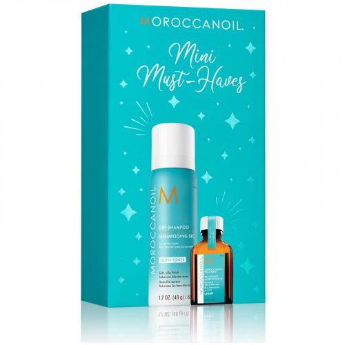 Набор Moroccanoil Mini Must-Haves Light Tones (dry/sh/48ml + treat/15ml) *