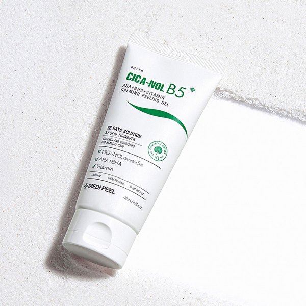 Заспокійливий пілінг-скатка для обличчя Medi-Peel Phyto Cica Nol B5 AHA BHA Vitamin Calming Peeling Gel