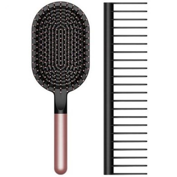 Набір гребінців Dyson limited edition paddle brush + comb (Rose/Black) (965003-05)