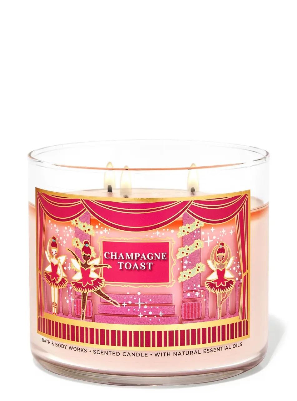 Ароматизована свічка BATH & BODY WORKS - CHAMPAGNE TOAST