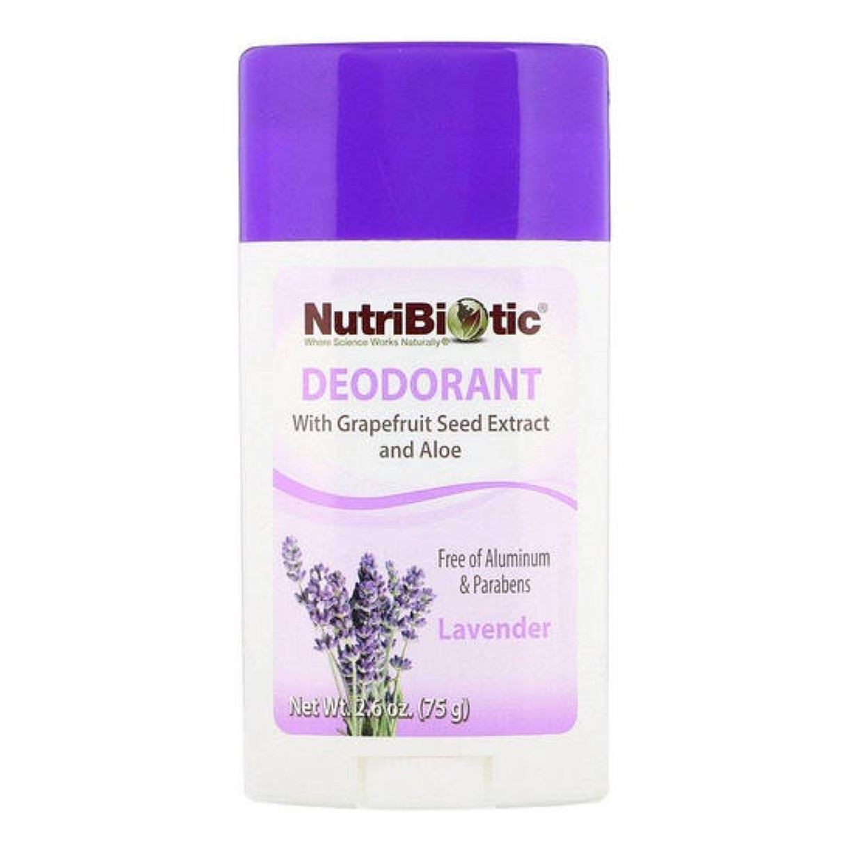Дезодорант із запахом лаванди NutriBiotic - Lavender Deodorant (75g.)