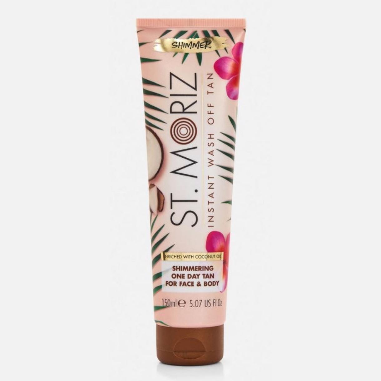 Бронзатор із легким ефектом засмаги St.Moriz Coconut Tan Instant Wash Off Tan 150ml