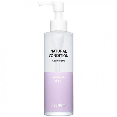 Глибокоочищувальна Гідрофільна олія The Saem - NATURAL CONDITION Cleansing Oil Deep clean (180ml)