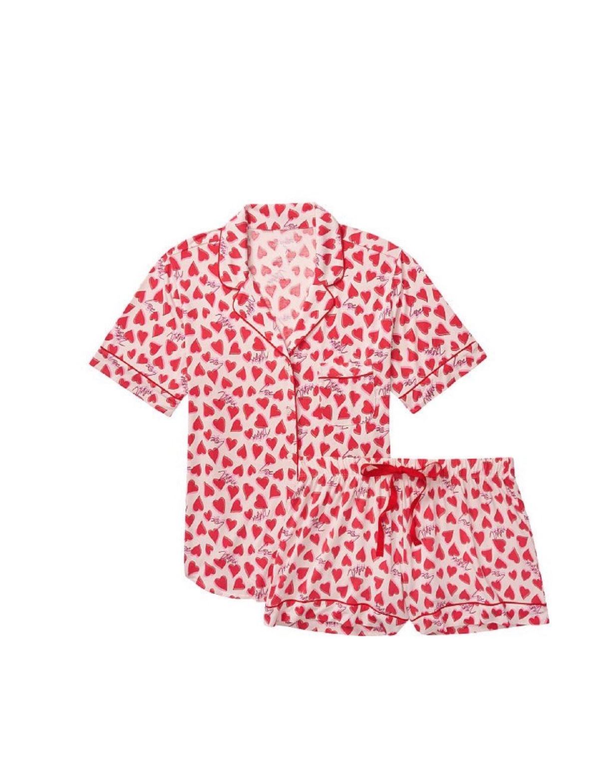 Фланелева Піжама VICTORIA’S SECRET FLANNEL BOXER PJ