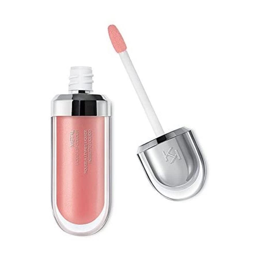 KIKO MILANO Рідка помада для губ Metal Liquid Lip Colour 01 Rosy Nude