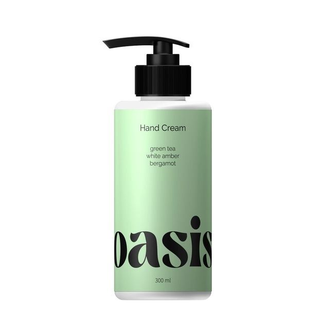 Парфумований крем для рук Green Tea White Amber Bergamot Elizabeth Arden Oasis 300 мл