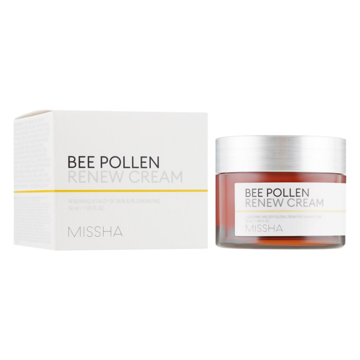 Відновлюючий крем із бджолиним пилком MISSHA Bee Pollen Renew Cream (50ml)