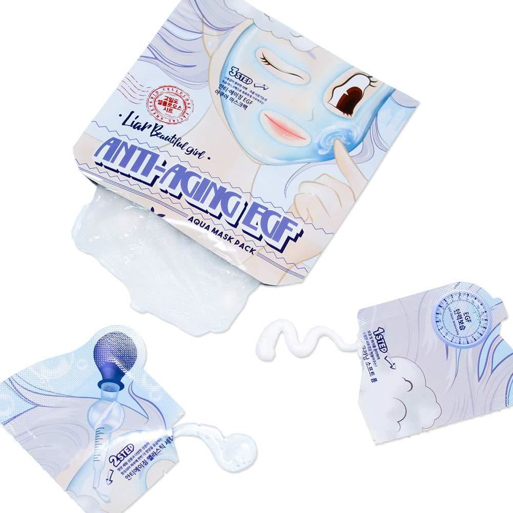 Маска триступенева антивікова Elizavecca Anti Aging Egf Aqua Mask