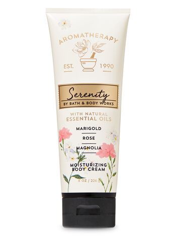 Крем для тіла Bath and body works:  Aromatherapy Marigold (Rose, Magnolia)