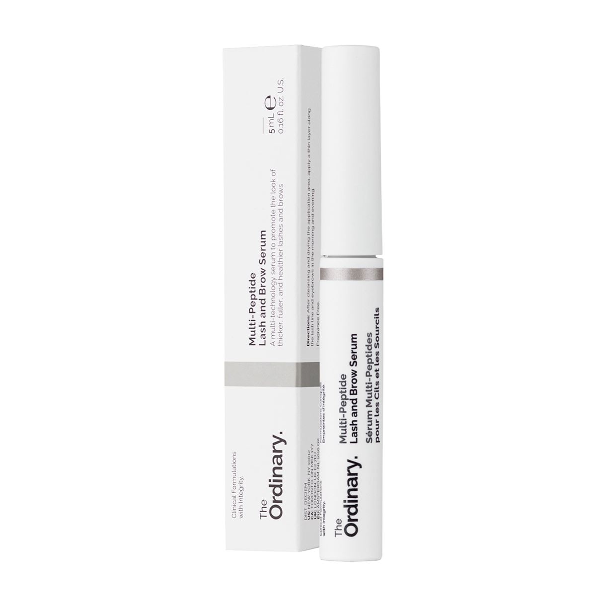 Мультипептидна сироватка для росту вій та брів The Ordinary- Multi-Peptide Lash & Brow Serum - 5ml