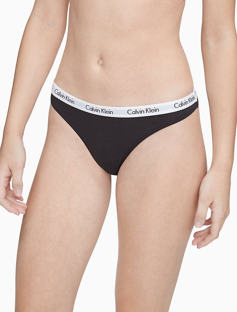 Стрінги Calvin Klein Logo Cotton Thong