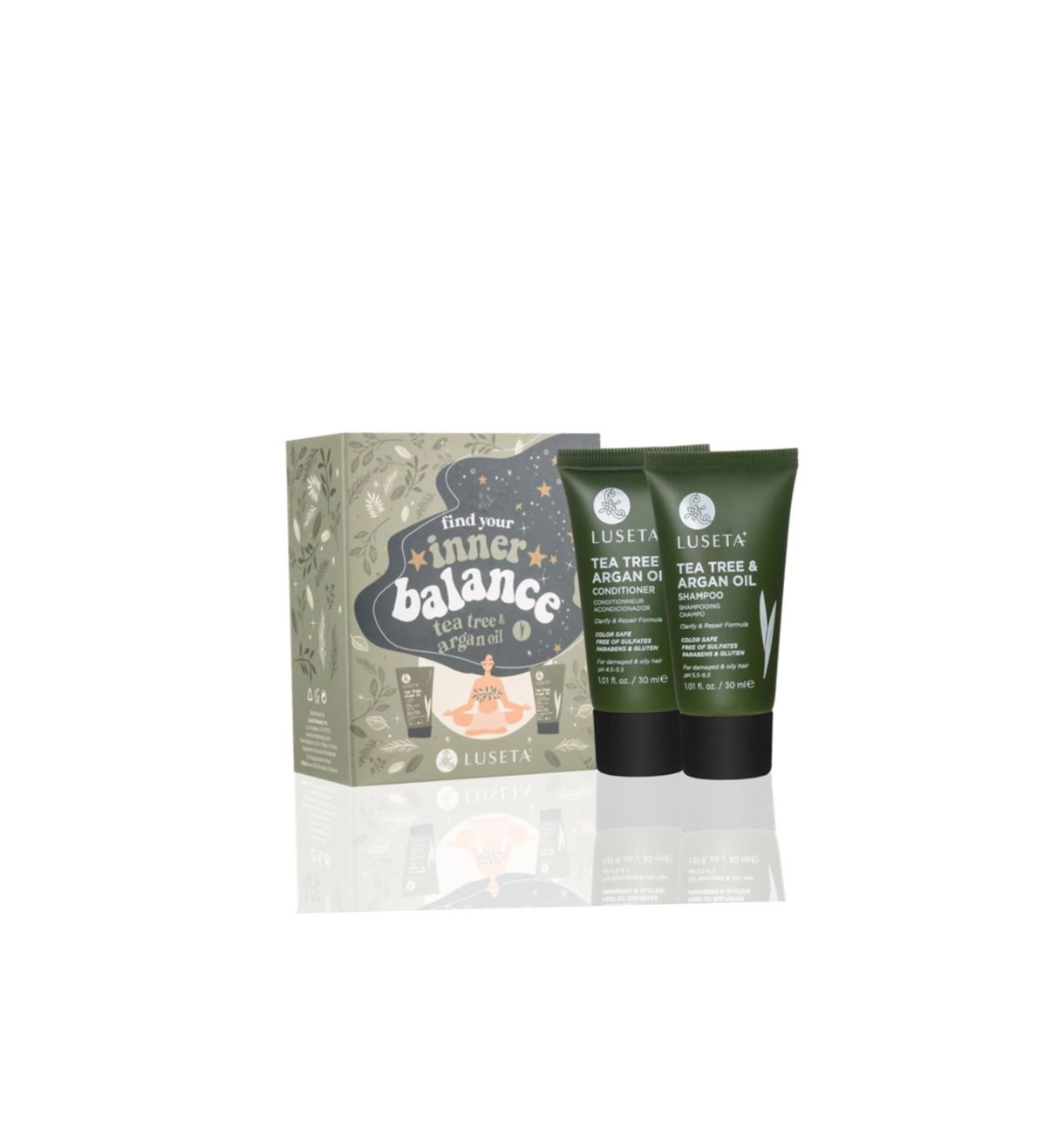 Набір для волосся Luseta Beauty Tea Tree & Argan Oil