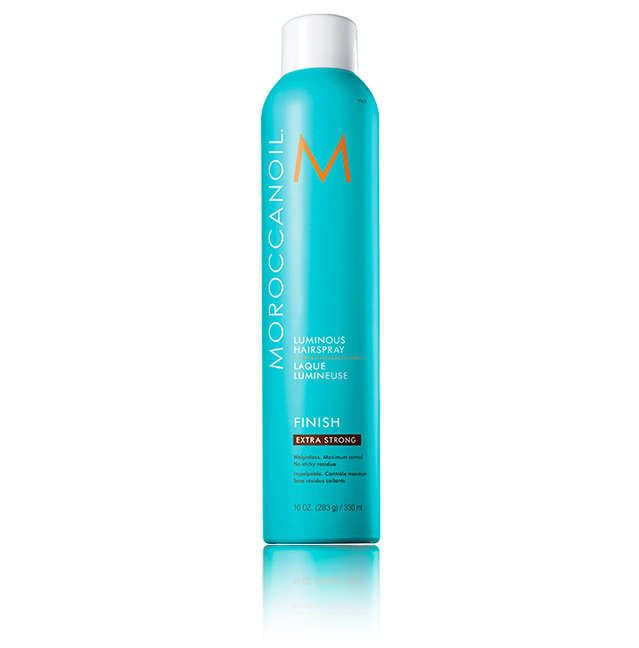 Сяючий лак для волосся екстра сильної фіксації Moroccanoil Luminous Hairspray Extra Strong Finish