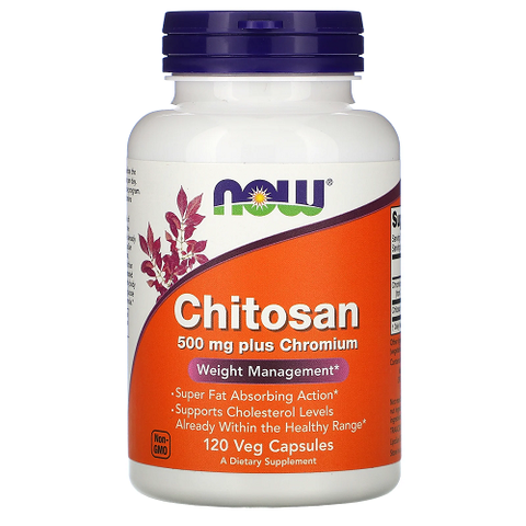 Now Foods Chitosan 500 мг 120 капсул