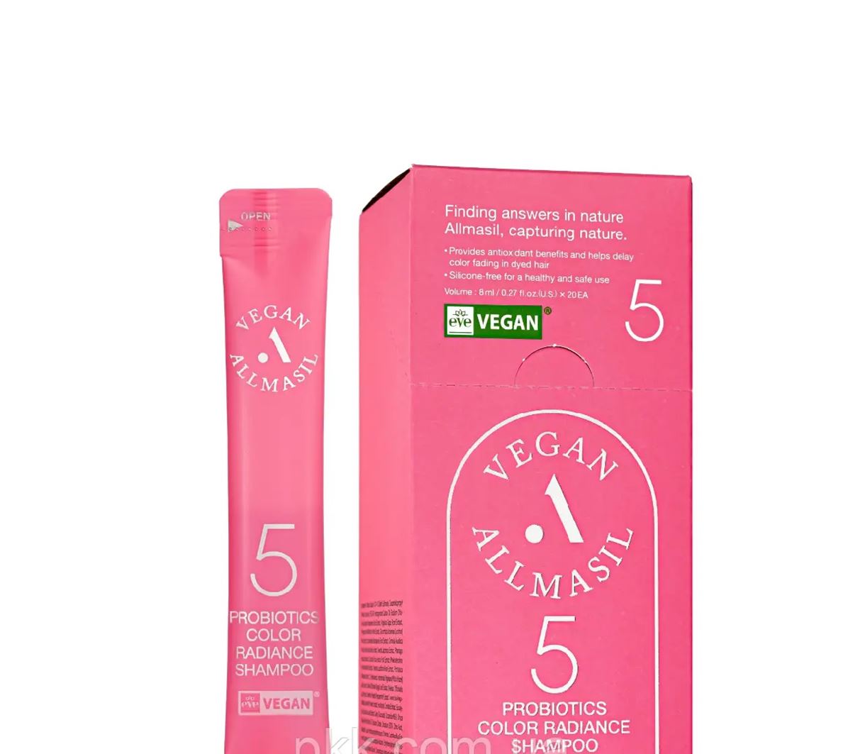 ШАМПУНЬ ДЛЯ ФАРБОВАНОГО ВОЛОССЯ ALL MASIL 5 PROBIOTICS COLOR RADIANCE SHAMPOO 8 МЛ