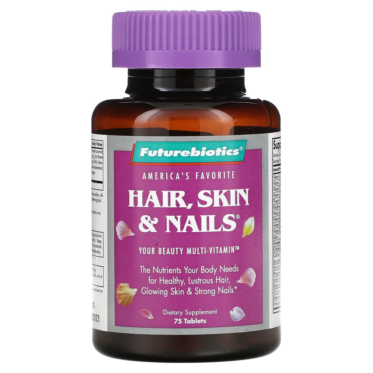 Вітаміни для волосся, шкіри та нігтів, Future Biotics - hair, skin & nails, 75 таб.