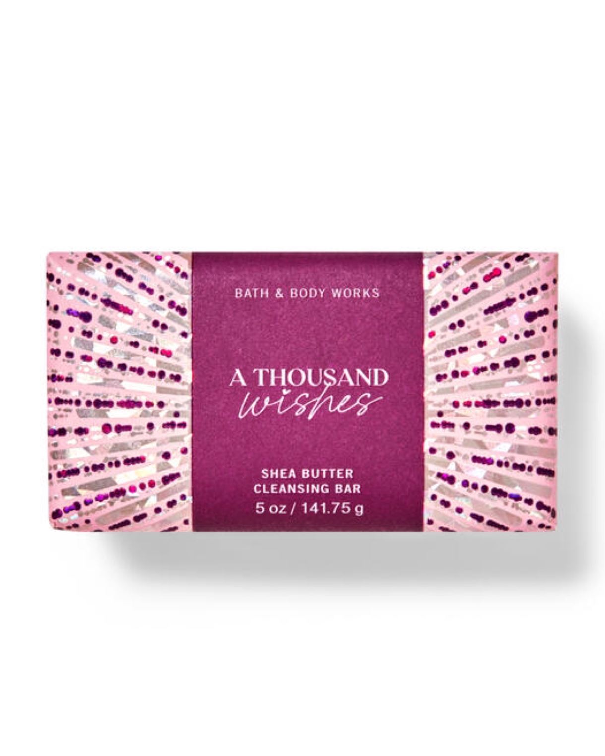 Брускове мило Bath and body works - A Thousand wishes Shea Butter Cleansing Bar 142g.