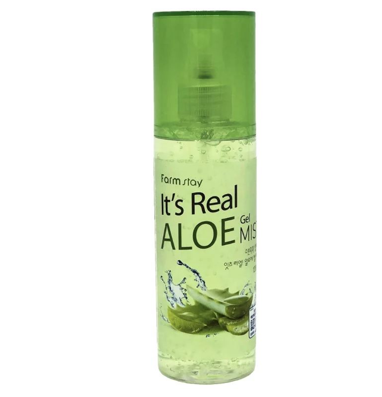 FarmStayIt's Real Гель- міст з екстрактом алое FarmStay It's Real Aloe Gel Mist