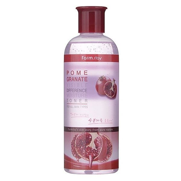 ТОНЕР ДЛЯ ОБЛИЧЧЯ З ЕКСТРАКТОМ ГРАНАТА FARM STAY - VISIBLE DIFFERENCE MOISTURE TONER POMEGRANATE
