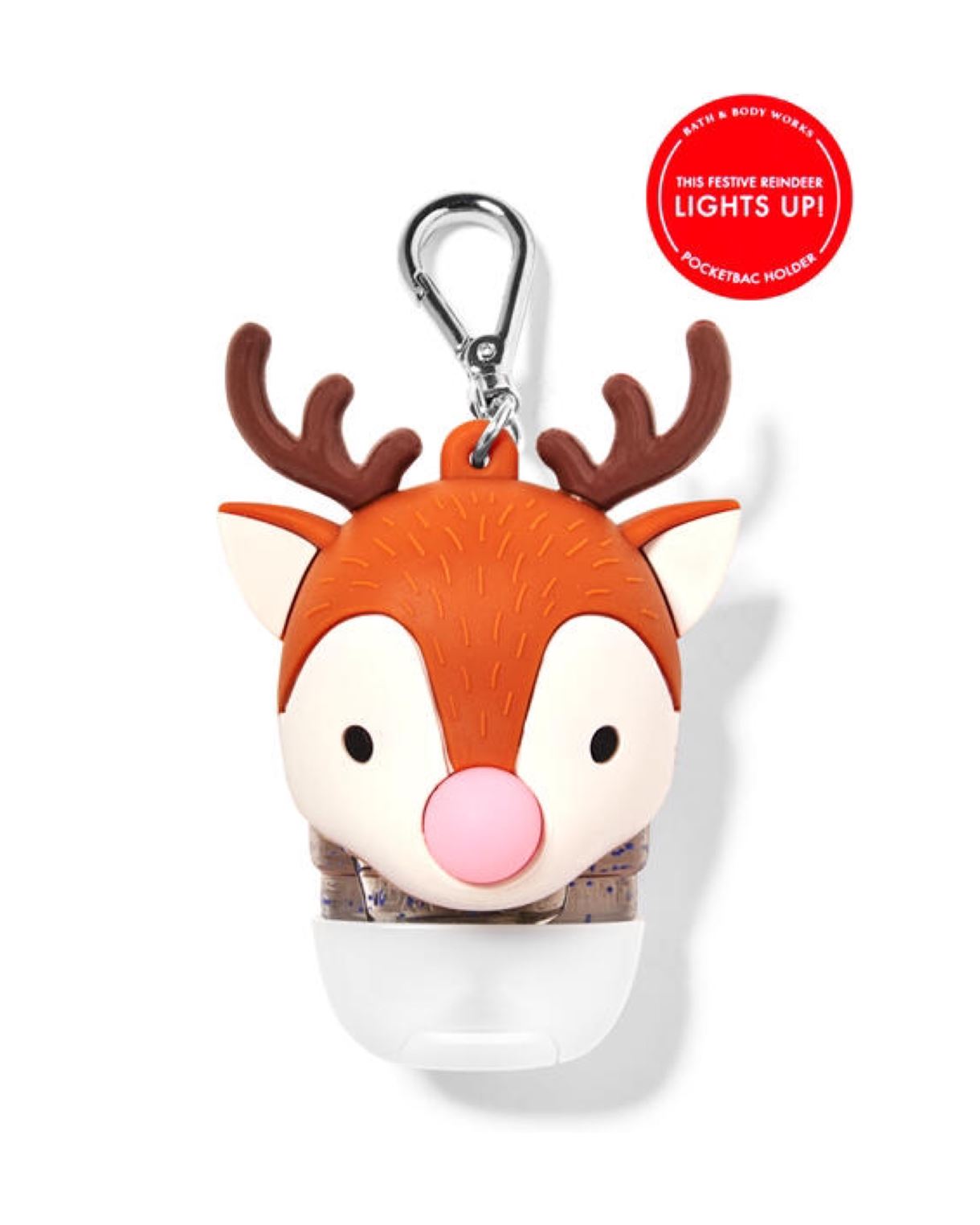 Холдер для санітайзера Bath and body works: Reindeer Light-Up PocketBac Holder
