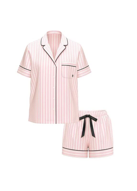 Фланелева піжама Victoria's Secret Short Pajama Set