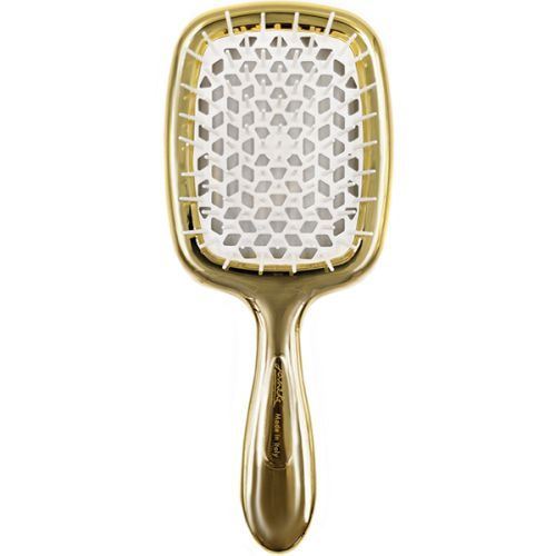 Janeke Superbrush гребінець для волосся, Limited золота з білим