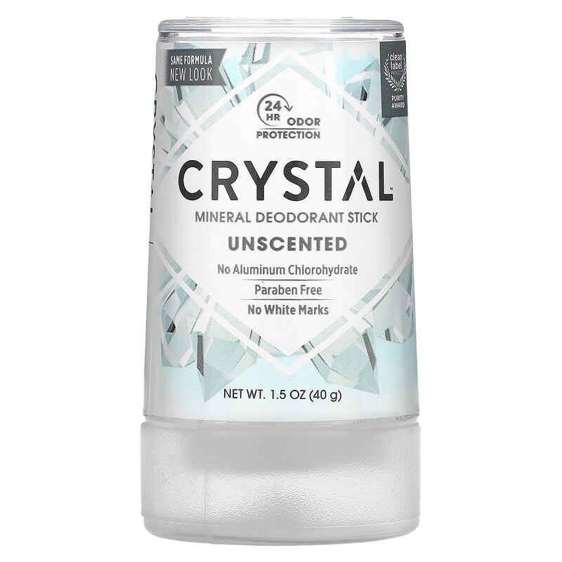 Натуральний мінеральний дезодорант-стік без запаху Crystal
