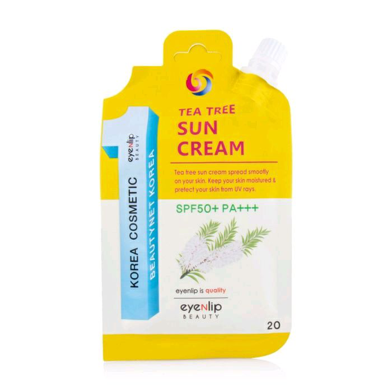 Сонцезахисний крем з екстрактом чайного дерева Eyenlip Tea Tree Sun Cream SPF50