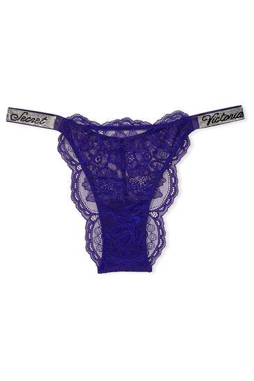 SECRET VERY SEXY SHINE STRAP BIKINI PANTY, blue