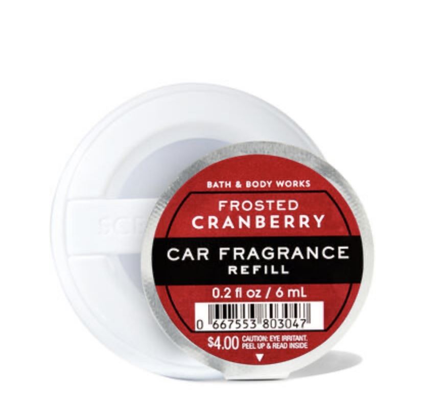 Ароматизатор в машину Bath&body works Frosted cranberry