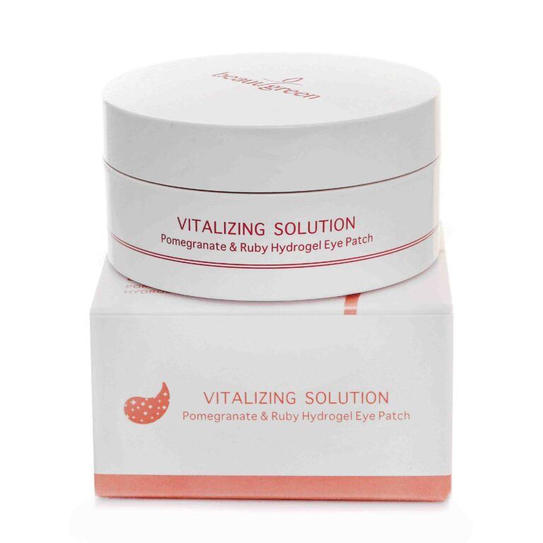 Гідрогелеві патчі Beauugreen Pomegranate & Ruby Hydrogel Eye Patch з екстрактом граната та рубінової пудрою