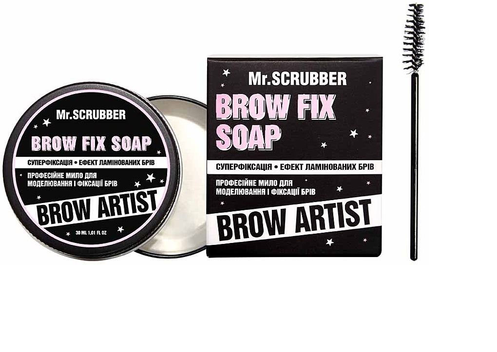 Mr.Scrubber Brow Artist Brow Fix Soap Мило для моделювання й фіксації брів