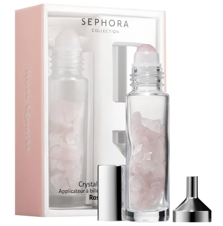 Ролер із рожевого кварцу Sephora Crystal Serum
