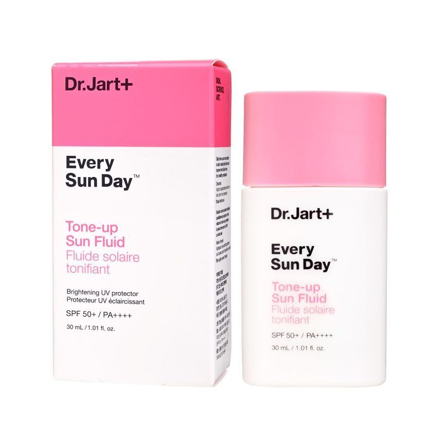 Тонуючий сонцезахисний крем DR.JART+ EVERY SUN DAY TONE-UP SUN FLUID SPF 50+/PA ++++ (30ml)