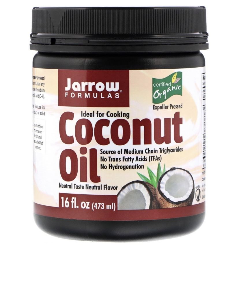 Органічна кокосова олія Jarrow Formulas, 473 г