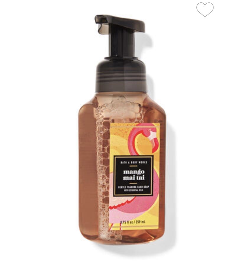 Пінка мило Bath&body works Mango mai tai