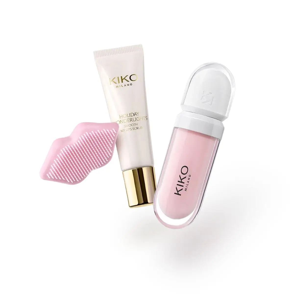 Подарунковий набір для губ Holiday Wonderlights Santas Secret Lip Care Gift Set KIKO